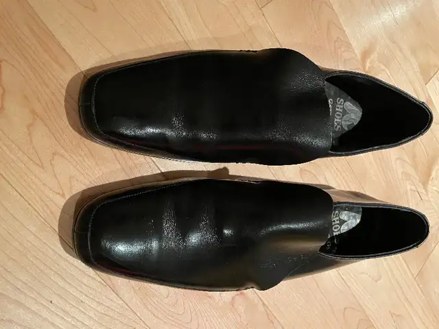 Dress Shoes Men - Size 8 (Leather) Made in England in Men's Shoes in City of Montréal - Image 4