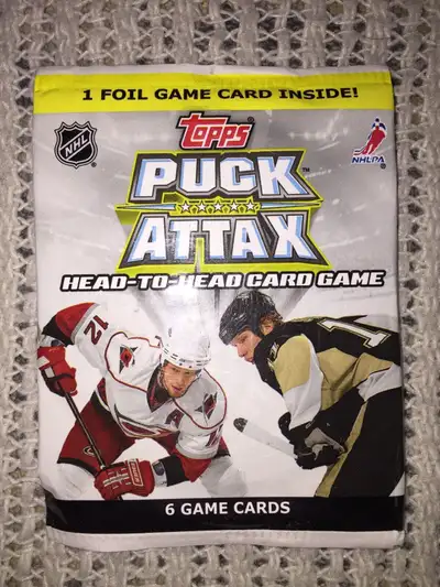 Topps - Puck Attax ( 19 Sealed Packs ) (c) 2009, View more