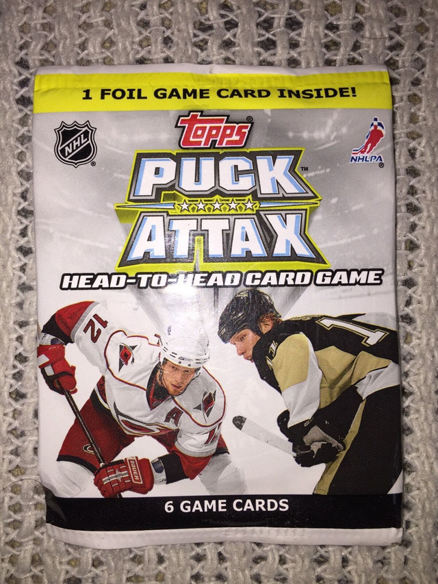 Topps - Puck Attax ( Sealed Packs ) (c) 2009 in Arts & Collectibles in Mississauga / Peel Region