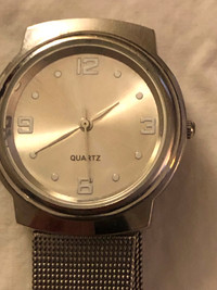 Silver Chatelaine Quartz Watch $15