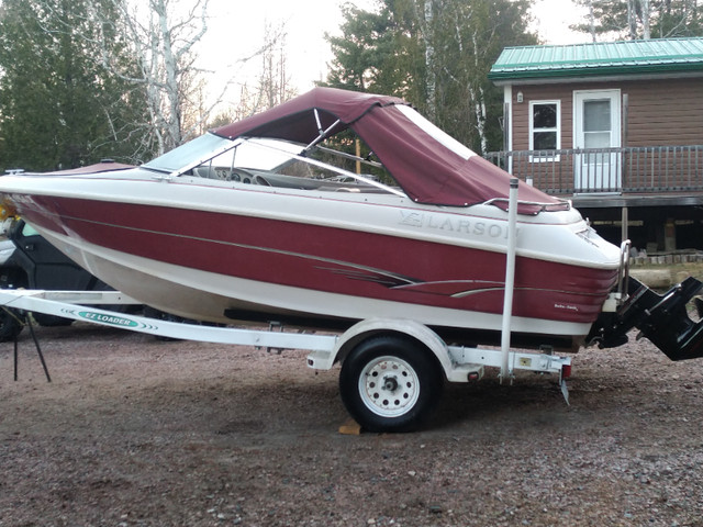 Turn Key Larson Bowrider For Sale in Powerboats & Motorboats in Cape Breton
