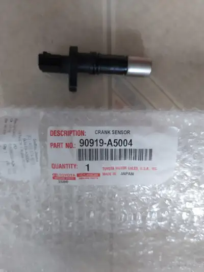 2008 to 2020 Toyotas, Engine Crankshaft Position Sensor Genuine Toyota Part 90919-A5004 New was $160...