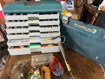 Large 6 Drawer full tackle box $100, View more