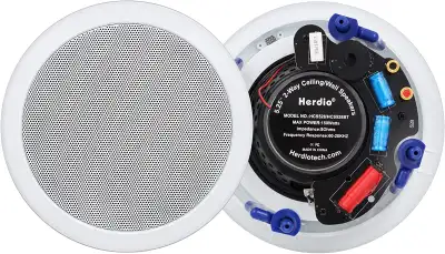 BRAND NEW Herdio 5.25 Inch 300 Watts Ceiling Speakers (Pair), View more