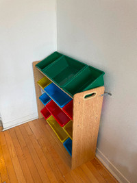 12-bin toy storage bins for kids room/playroom