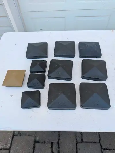Fence Post Caps 4x4 and 6x6 all for one price, View more