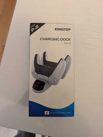 Kingtop PS5 Charging Dock brand new , View more