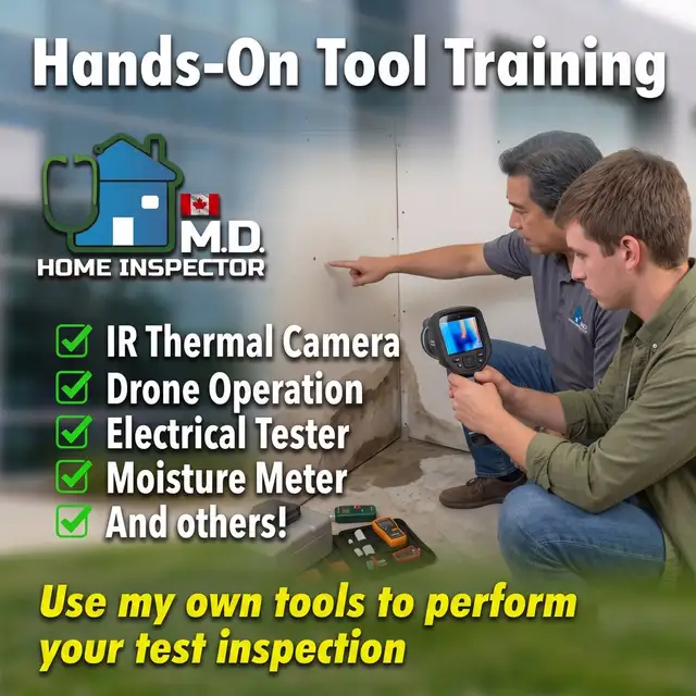 Home Inspector Mentorship | 1-on-1 Practical Field Training in Classes & Lessons in Mississauga / Peel Region - Image 3