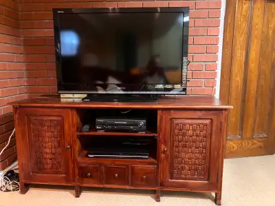 Teak Entertainment Unit, View more