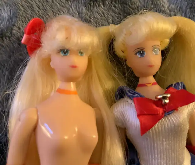 1995 Bandai Irwin Sailor Moon Dolls 6". Lot Of 4 Dolls. in Toys & Games in City of Montréal - Image 6
