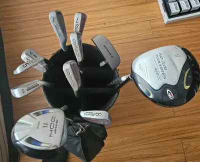 Golf clubs. Left hand, View more