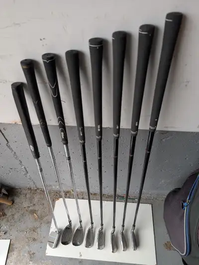 Set of irons, wedges and putter, View more