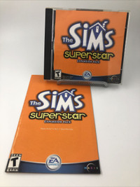 CD-Rom -The Sims - Super Star - Expansion Pack- PC Game