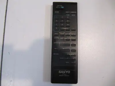 Sanyo Model IR 9370 TV/VCR Remote Control Very Rare Circa 1990s, View more