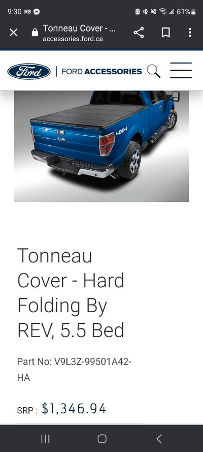 Ford f150 hard folding cover 