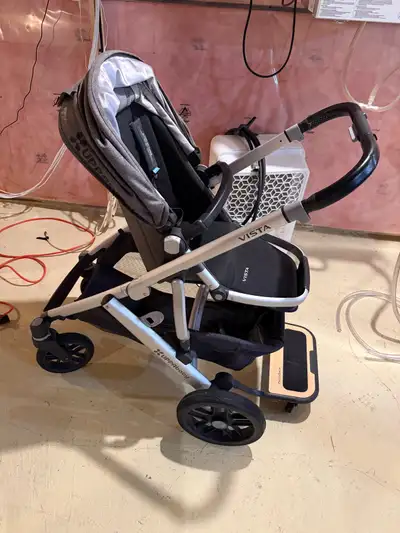 2019UppaBaby Vista/ with bassinet and travel bag, View more