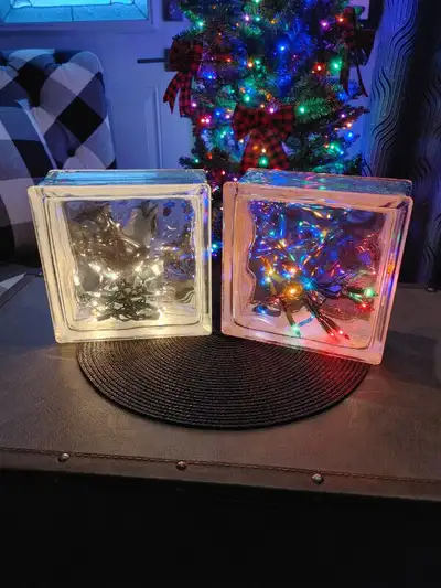Glass Illuminated Blocks:  -Great for ambiance lighting, View more