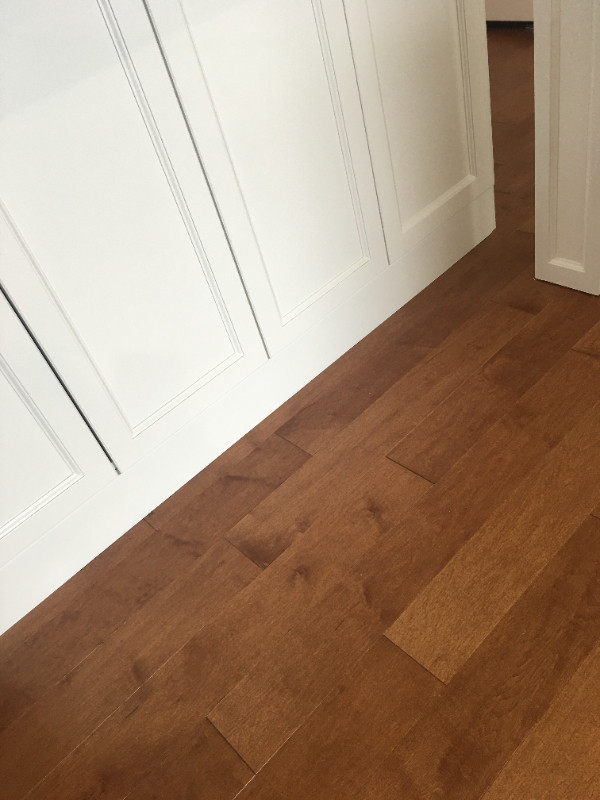 Hardwood Flooring  Maple 3 /4 inch thick  x  4 1/4 inch wide dans Planchers et murs  à Napanee - Image 3