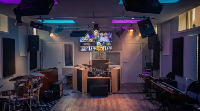 Rehearsal Space Toronto — Full PA, In-Ear Monitoring, Zero Setup