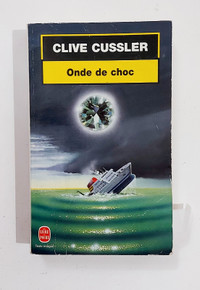 Roman - Clive Cussler - ONDE DE CHOC - Livre de poche