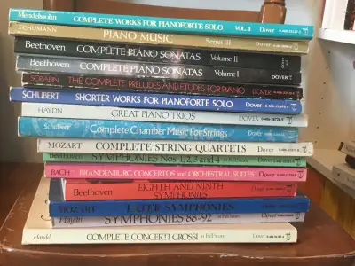 Scores/Partitions Piano/Chamb/Orch, View more