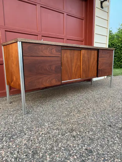 Midcentury Modern Walnut Credenza, View more