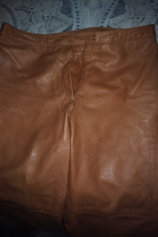 Danier leather butter soft pants size 10 in Women's - Bottoms in Oshawa / Durham Region - Image 4