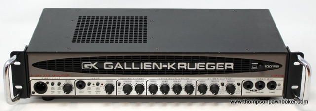 GALLIEN-KRUGER 1001RB BI-AMP BASS HEAD AMPLIFIER in Amps & Pedals in Hamilton - Image 2