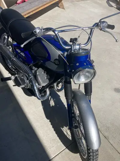 58 year old vary rare twin cylinder 2 stroke. Frame up restoration, 3400 original miles, I will crat...