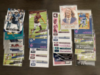 Nice lot of newer star rookie football cards