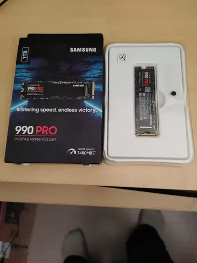 Samsung 990 PRO PCIe 4.0 NVMe  SSD, 1TB, View more