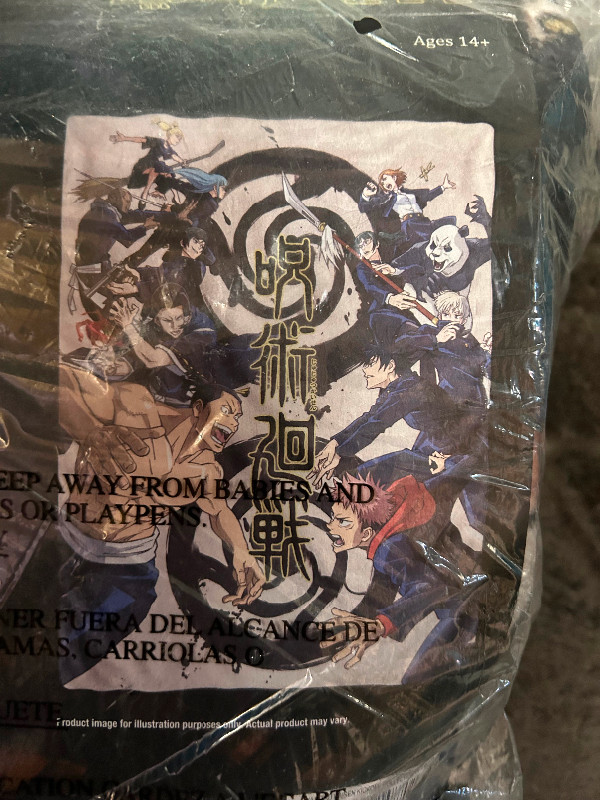 Ju-Jutsu Kaisen Anime Blanket- brand new dans Art et objets de collection  à Ville de Régina - Image 2