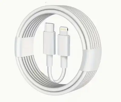 2m 6.6ft USB type C to Iphone Lighting cable data/charging, View more