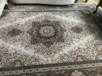 Classic Persian Style Area Rug in Neutral Tones offers Elegance