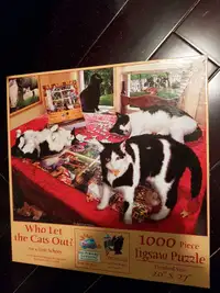 WHO LET THE CATS OUT PUZZLE 