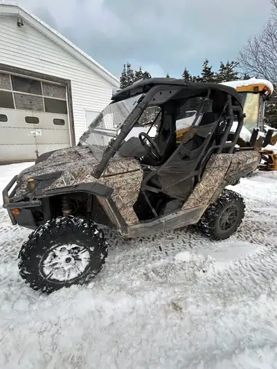 2013 Canam commander 800R 5500kms has factory radio,power steering and winch Asking $7500 Call or te...