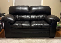 FAUX Leather Loveseat- FOR SALE