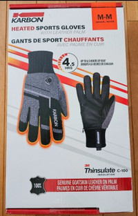 Heated gloves