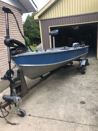 14’ Yorkriver aluminum boat