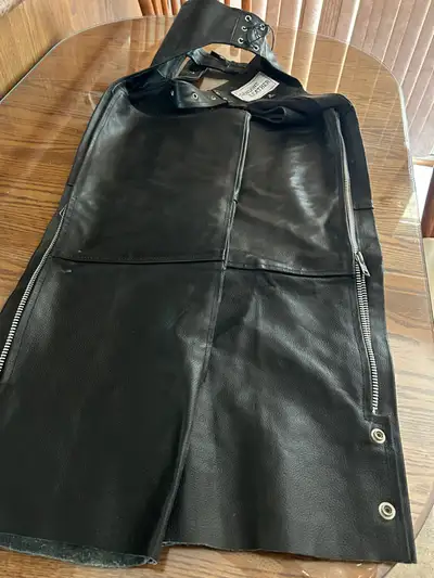 Men's riding leather chaps, View more