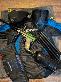 Paintball gun and gear for sale