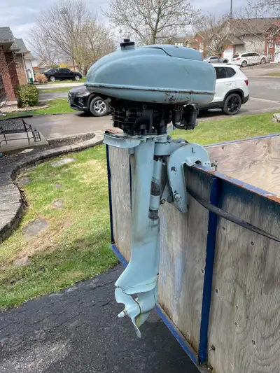 For sale is a vintage 3.6 HP Firestone outboard motor, a true piece of maritime history! Showing its...
