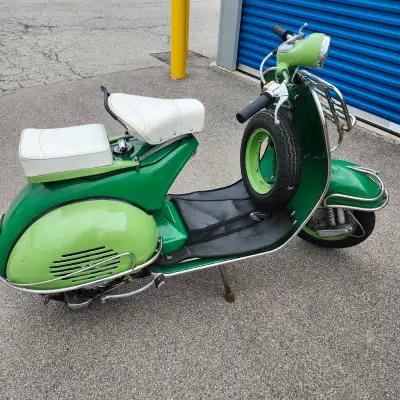 1956 vespa 150 Nice shape Runs and drives as it should $4300 Consider trades on honda crf110 or 125...