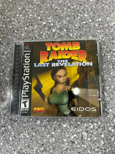 PS1 Tomb Raider The last Revelation complete , View more
