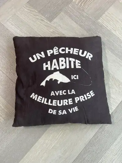 Granby: Coussins et couvre coussin a vendre a 5$ l'unité Dimension : 18x18 pouces Prix 5$ chacun