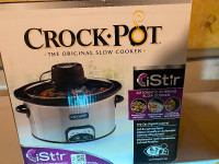 Crock-Pot iStir Slow Cooker, 6.5-qt