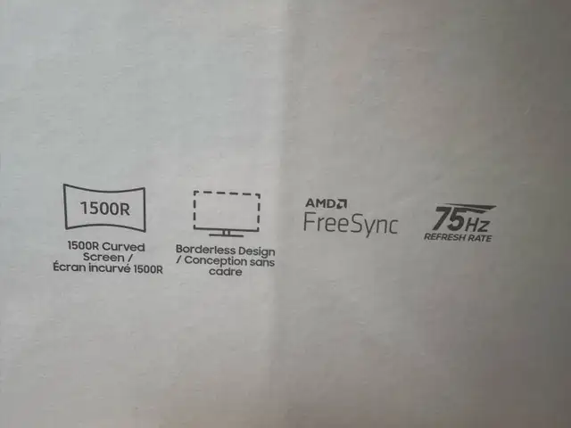  Samsung curved monitor  32 inch in Monitors in Gatineau - Image 5