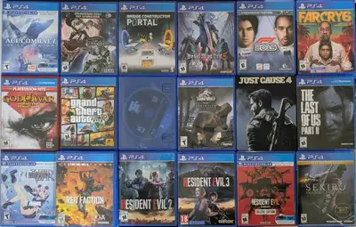 PS4 PS5 Games (READ - PRICES & Availability in description), View more