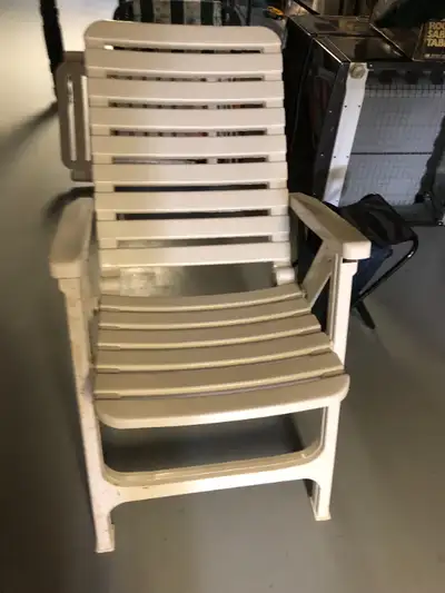 patio or camping folding chair with adjustable back, View more