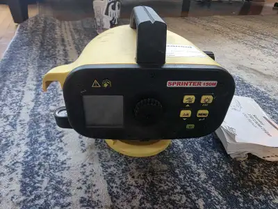 Leica Digital Sprinter Site Level Used for shooting pipe, pads, basically anything survey related. I...